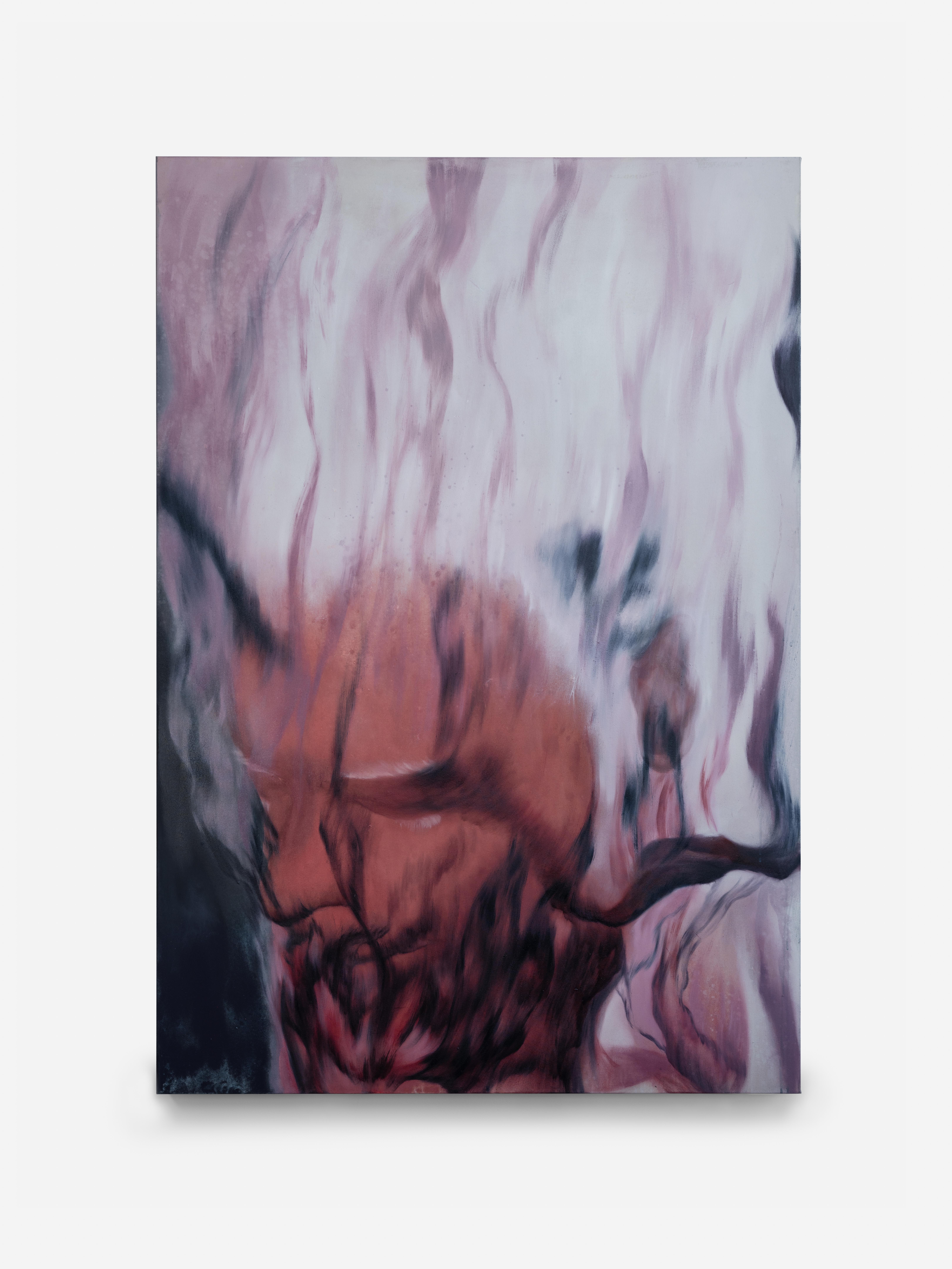 Dust to dust 尘归尘160x110cm pigment,oil on canvas 2023