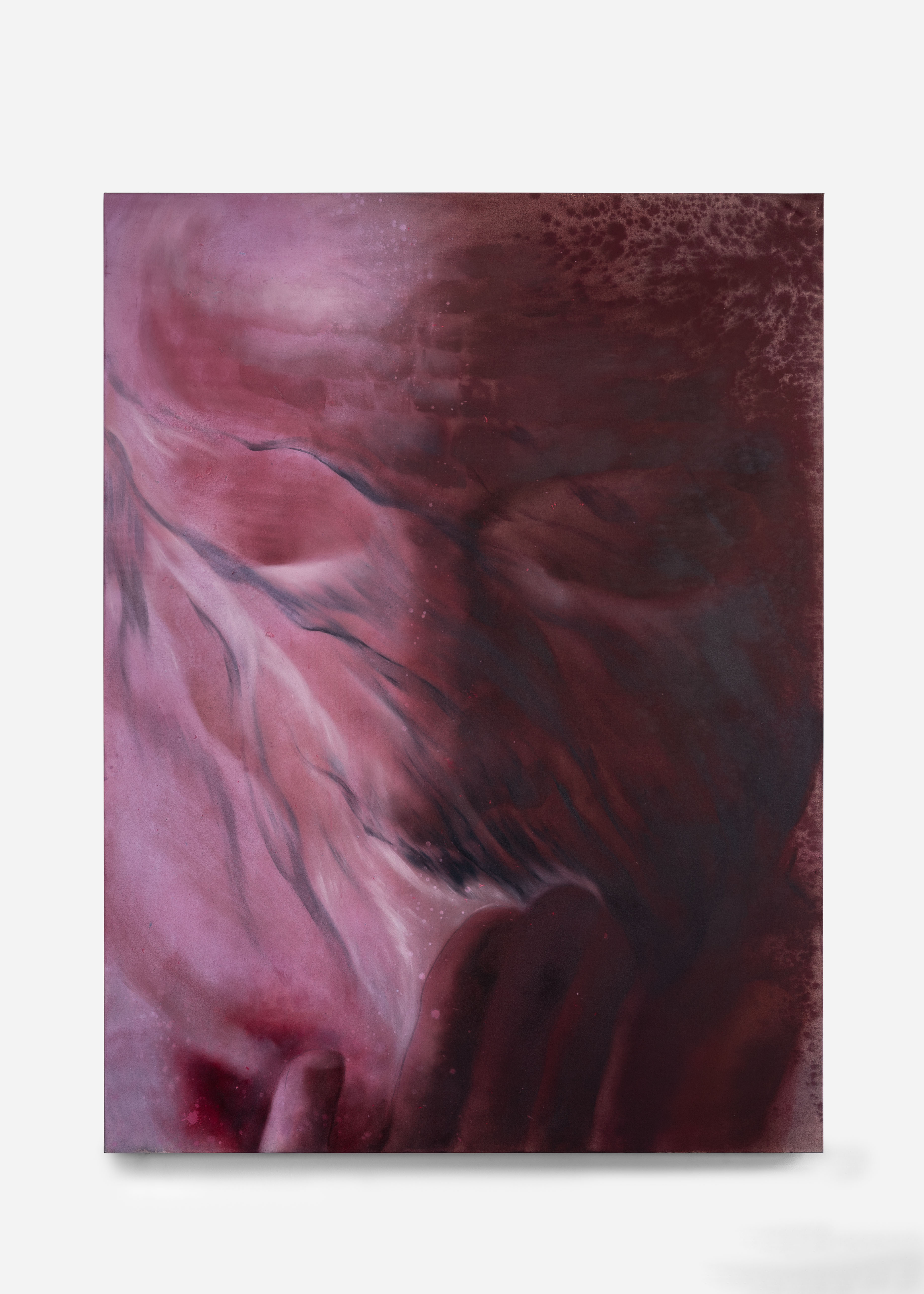 Frozen dust 冻尘150l x 200h cm pigment,oil on canvas