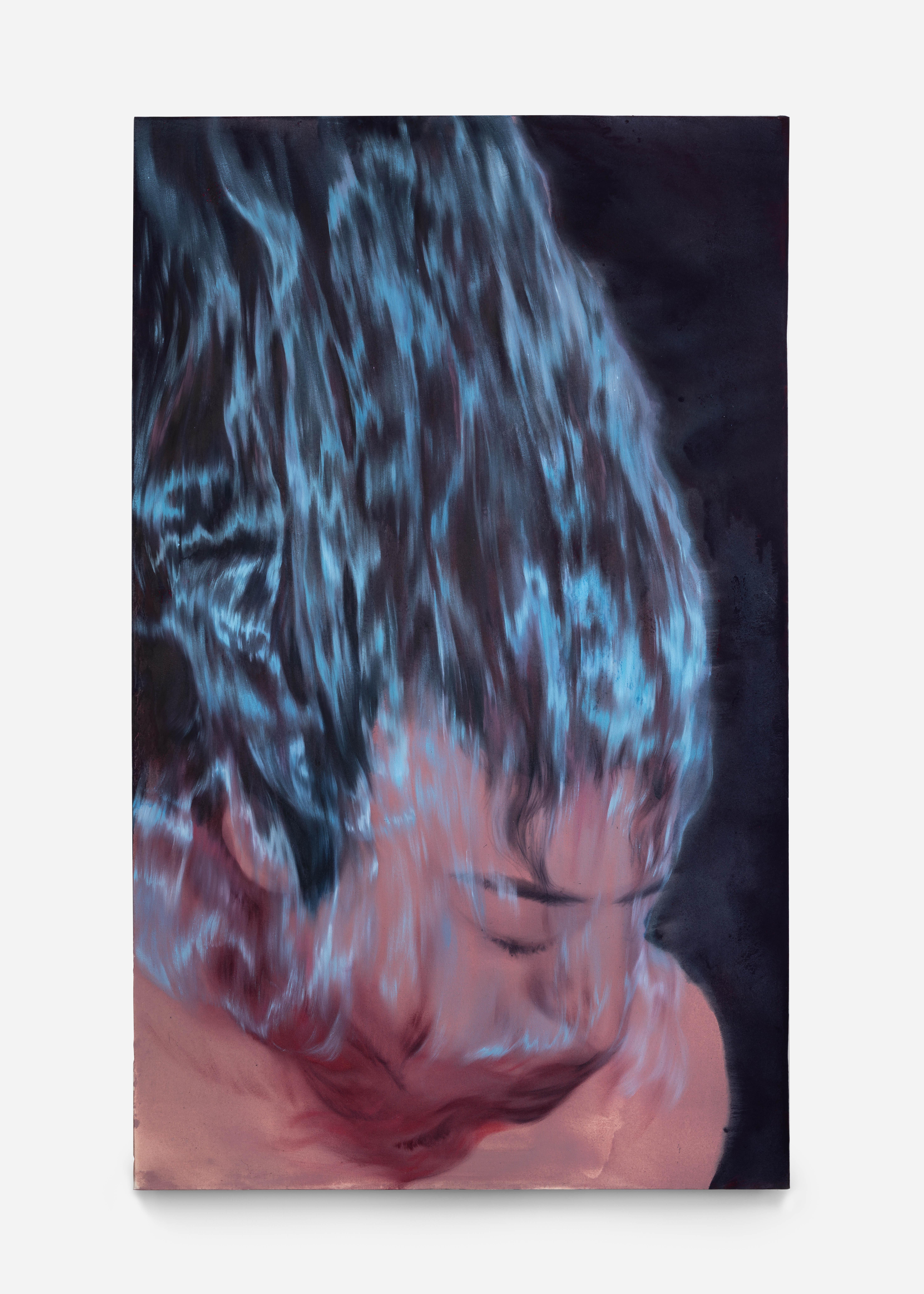 Ascension 升华110x180 cm 2023 oil,pigment on canvas