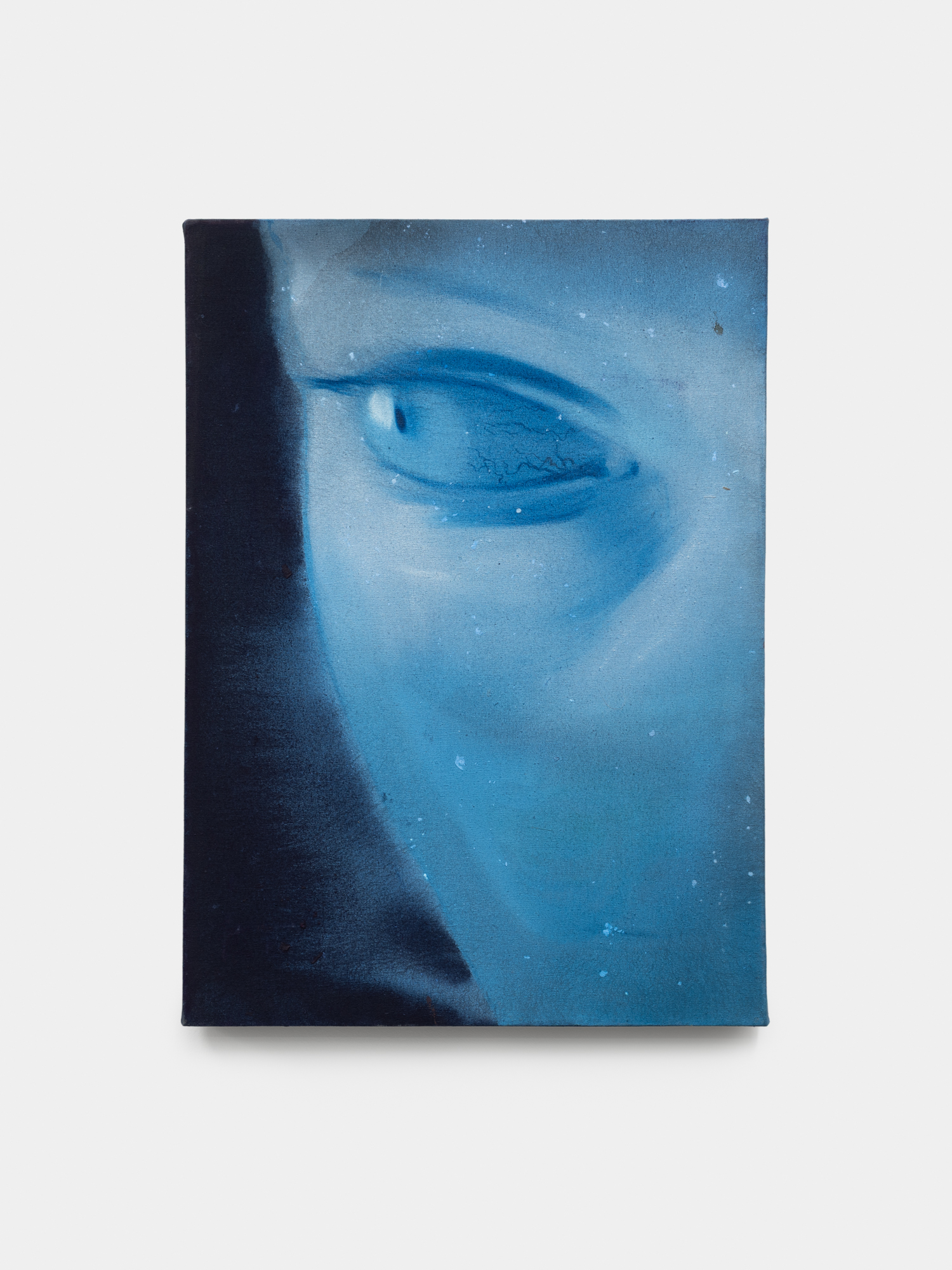 solaris 40x50 cm pigment,oil on canvas 2025